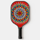 Raquette De Pickleball Costa Rica Coloré Design (Recto)