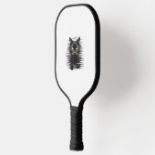 Raquette De Pickleball Costume d'Halloween Chat Noir Chat Kitty Éffrayant (Gauche)