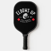 Raquette de Pickleball 'Coudes en l'air' ! (Verso)