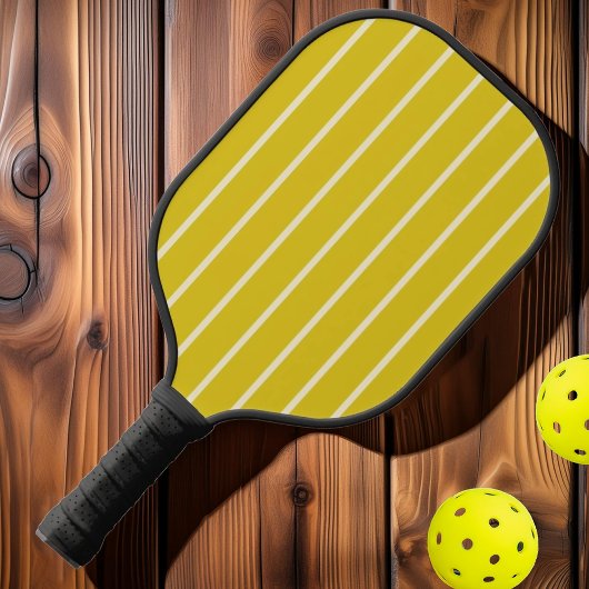 Raquette De Pickleball Couleur Citron foncé du milieu du siècle