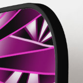 Raquette De Pickleball Couleur de dégradé en perspective violet Rempli De (Détail gauche)