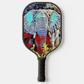Raquette De Pickleball Couleur - Eléphant (Verso)