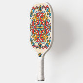 Raquette De Pickleball couleur mosaïque, Mandala-Motif (Gauche)