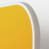 Raquette De Pickleball Couleur Orange Jaune (Détail gauche)