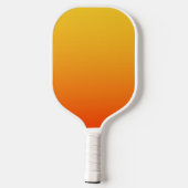 Raquette De Pickleball Couleur Orange Jaune (Verso)