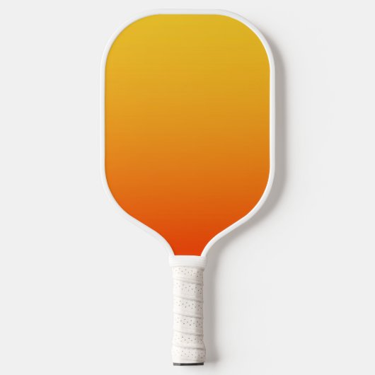 Raquette De Pickleball Couleur Orange Jaune (Recto)