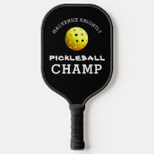 Raquette De Pickleball Couleur personnalisée CHAMP Pickleball (Recto)