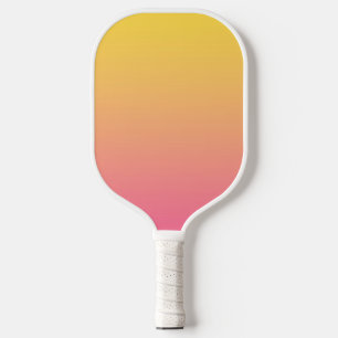Raquette De Pickleball Couleur Rose Jaune