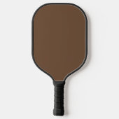Raquette De Pickleball Couleur solide Brown café (Verso)