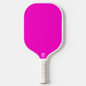 Raquette De Pickleball Couleur solide rose chaud (Recto)