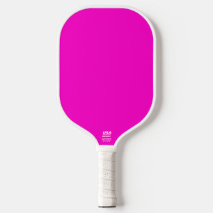 Raquette De Pickleball Couleur solide rose chaud