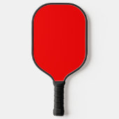 Raquette De Pickleball Couleur solide rouge | Classic Personnalisé (Verso)