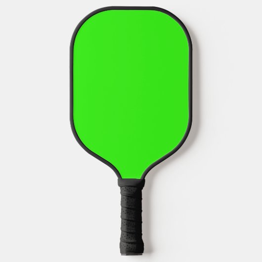 Raquette De Pickleball Couleur solide verte néon (Recto)