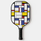 Raquette De Pickleball Couleurs Abstraites (Recto)