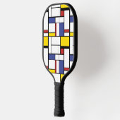 Raquette De Pickleball Couleurs Abstraites (Gauche)