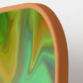 Raquette De Pickleball Couleurs brûlantes (Détail gauche)