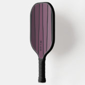 Raquette De Pickleball Couleurs d'aubergines foncées rétro (Gauche)