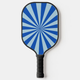 Raquette De Pickleball Couleurs DIY Rayons Soleil Saphir Bleu Poudre Bl S