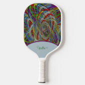 Raquette De Pickleball Couleurs égarées (Verso)
