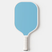 Raquette De Pickleball Couleurs Monogramme Rose & Blanc (Verso)