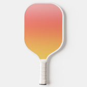 Raquette De Pickleball Couleurs simples - Jaune à Misty Pink ombre (Verso)