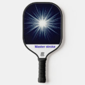 Raquette De Pickleball Coup de maître – Conception d'impact cosmique auda (Verso)