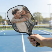 Raquette De Pickleball Couple Photo Your Own Two Image Double Side