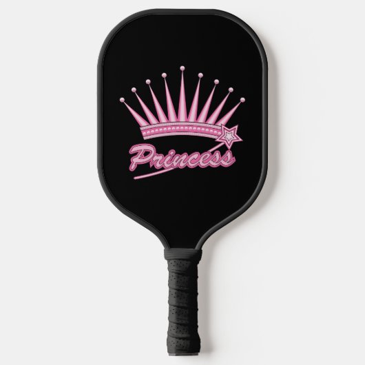 Raquette De Pickleball Couronne rose princesse (Recto)