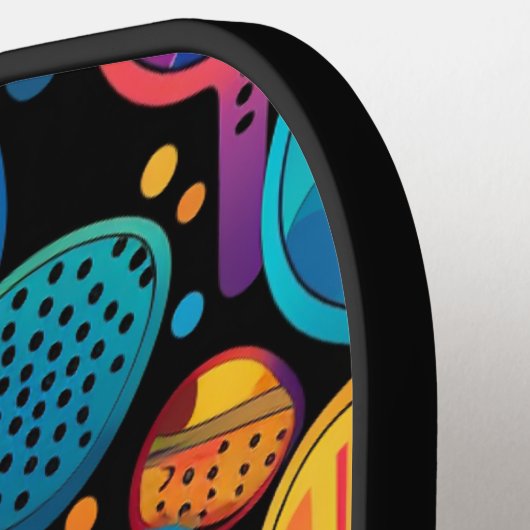 Raquette De Pickleball Couverture du concepteur (Détail gauche)