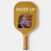 Raquette de Pickleball Couvre-feu de Trump (Verso)