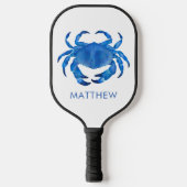 Raquette De Pickleball Crabe côtier bleu (Recto)