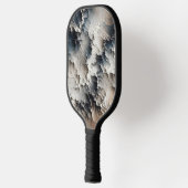 Raquette De Pickleball Crackle rustique Abstrait (Gauche)