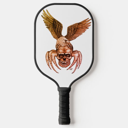 Raquette De Pickleball Crâne à aigle (Recto)