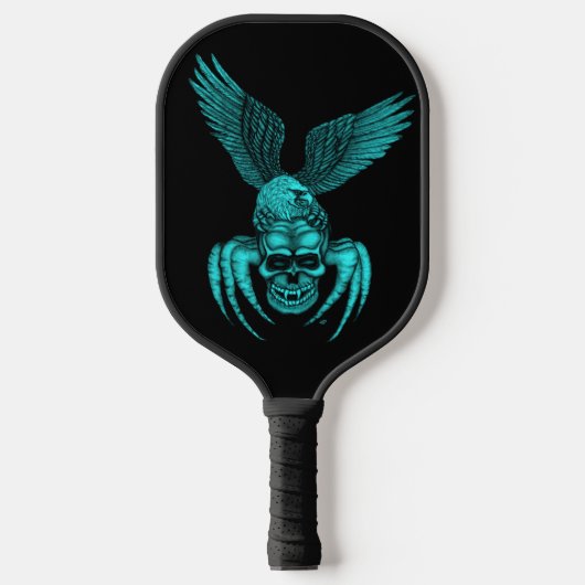 Raquette De Pickleball Crâne à aigle (Recto)