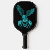 Raquette De Pickleball Crâne à aigle (Verso)