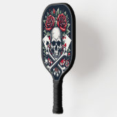 Raquette de Pickleball Crâne de Poker (Gauche)
