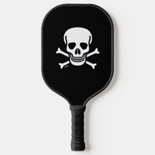Raquette De Pickleball Crâne n Bones noir pickleball paddle (Recto)