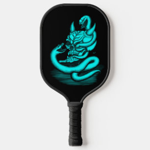 Raquette De Pickleball Crâne - Tête diabolique avec serpent