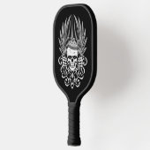 Raquette De Pickleball Crânes de roi gothiques (Gauche)