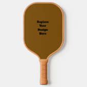 Raquette De Pickleball Create Your Own Brown (Recto)