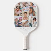 Raquette De Pickleball Créer votre propre photo papa (Verso)