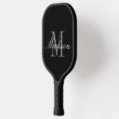 Raquette De Pickleball Créez votre propre nom initial de monogramme (Gauche)