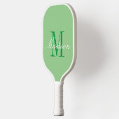 Raquette De Pickleball Créez votre propre nom initial de monogramme (Gauche)