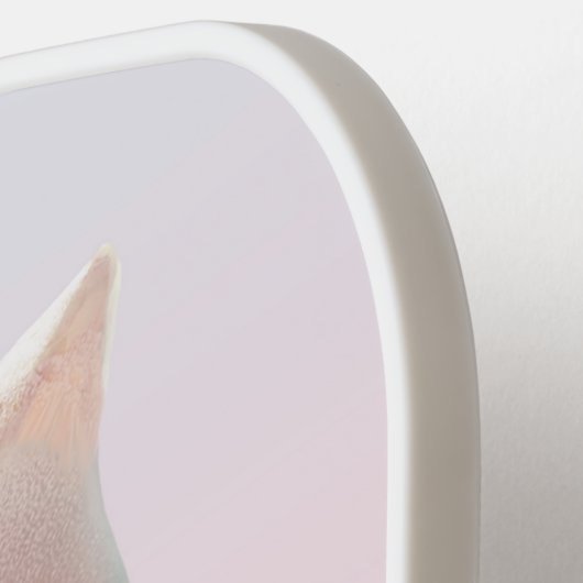 Raquette De Pickleball Crème de glace Kitty - Rosy & Dreamy (Détail gauche)