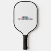 Raquette De Pickleball Crème glacée ChiRadioLLC ™ (Verso)