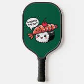 Raquette De Pickleball creuser le meilleur kawaii sushi (Verso)