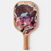 Raquette De Pickleball Croire Monogramme Initial (Recto)