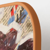 Raquette De Pickleball Croire Monogramme Initial (Détail gauche)