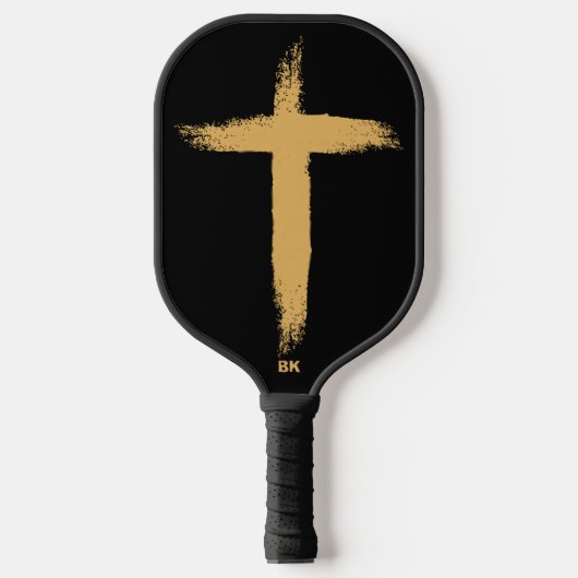 Raquette De Pickleball Croix d'or religieuse (Recto)