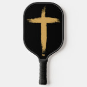 Raquette De Pickleball Croix d'or religieuse (Verso)